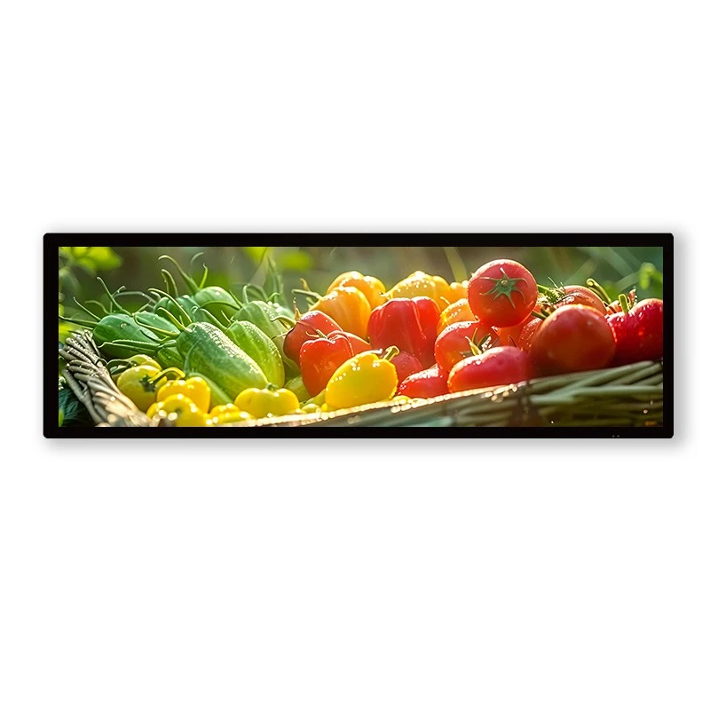 28 .6 Inch LCD Bar Display Double Face Screen Manufacturer