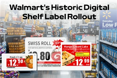 Pelancaran Label Rak Digital Bersejarah Walmart