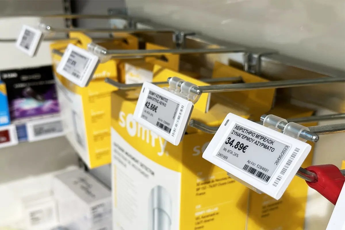 12 Kes Penggunaan Label Rak Elektronik yang Melangkaui Kemas Kini Harga