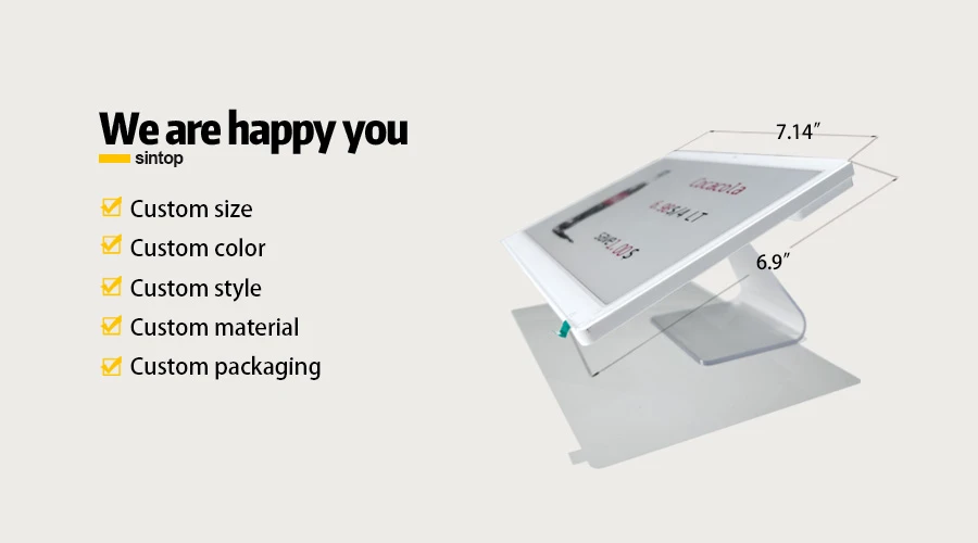 7.2 Inch Electronic Acrylic Holder 7.2 Inch Electronic Acrylic Holder